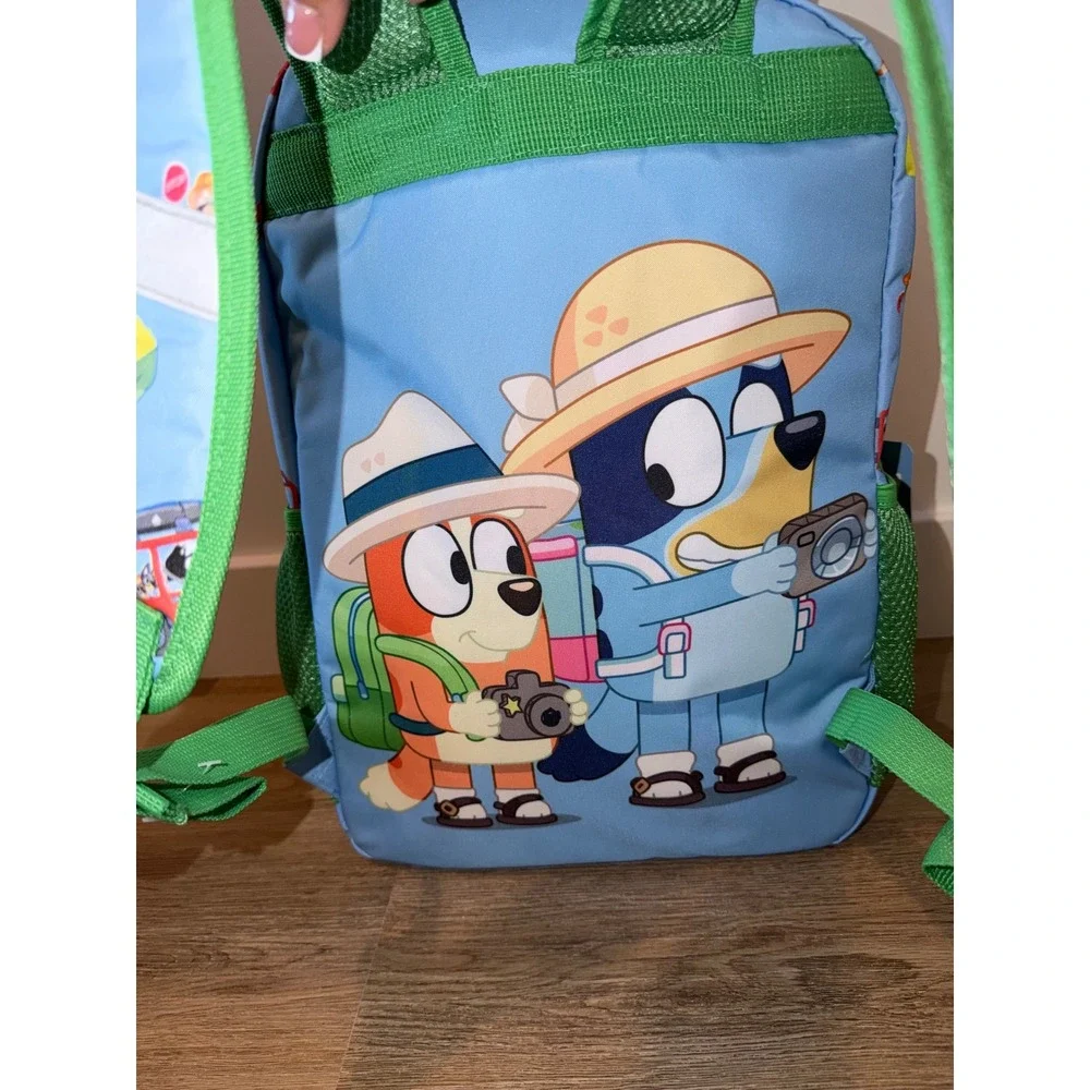 Kids bluey backpack with lunch bag